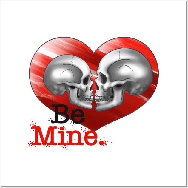 Be Mine. Wall Art by MetroInk